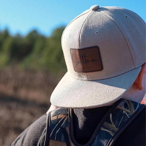 Custom Name Patch Hat, Infant Baby Toddler Kids and Adult, Snapback