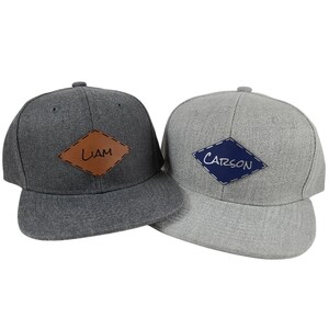 Personalized Name Snapback Hat, Baby Infant Toddler Kids and Adult