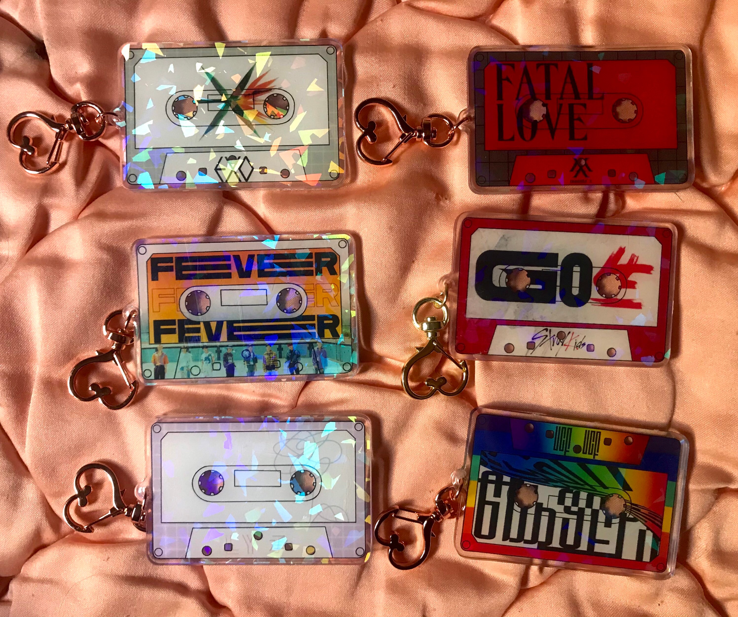 CASSETTE KPOP Sleutelhanger Etsy