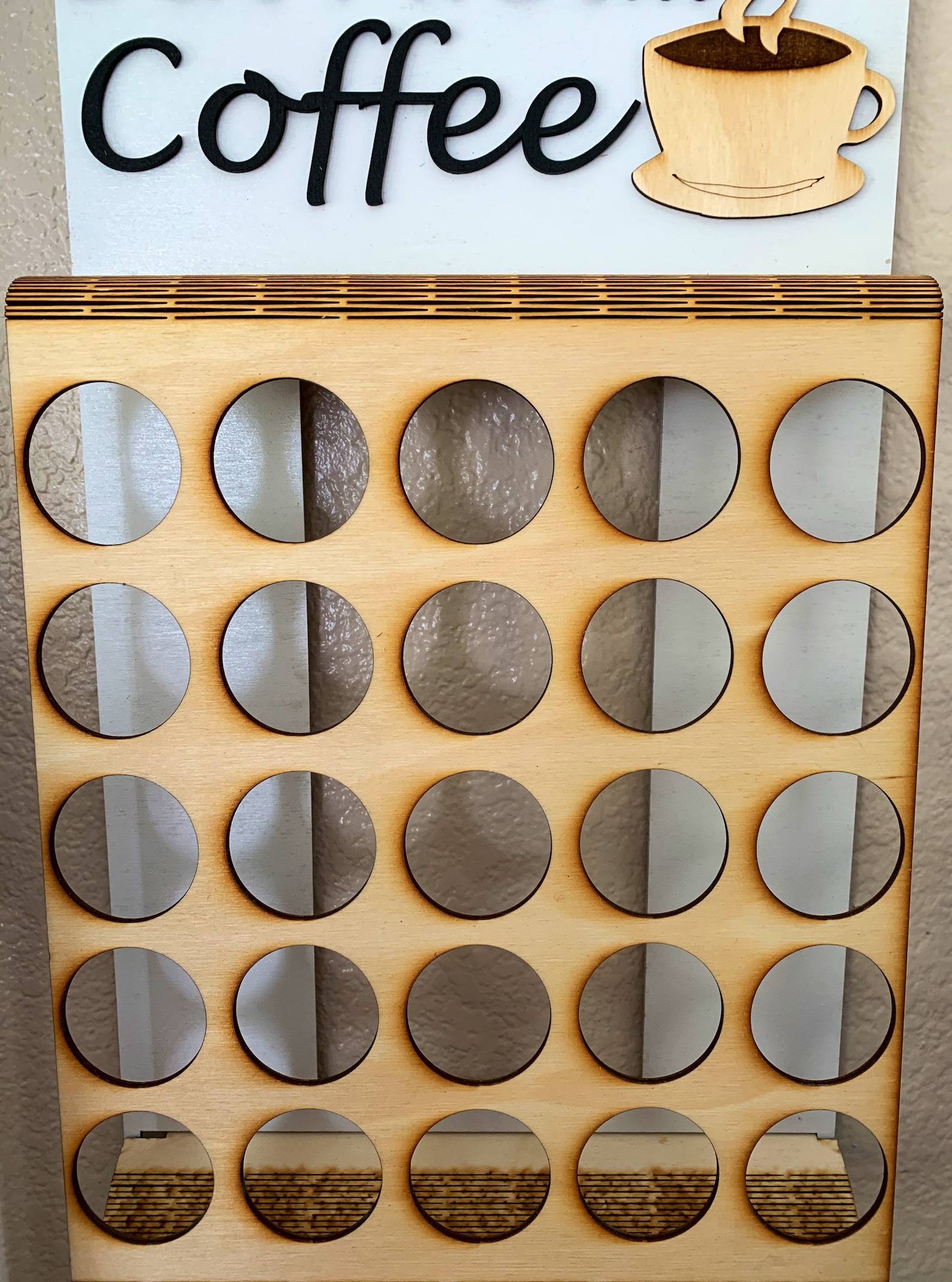 Keurig coffee pod holder Kcup holder Coffee storage Etsy