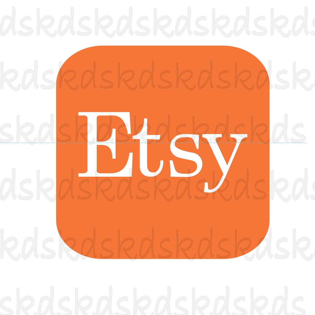 Etsy Logo Etsy Digital File Etsy Svg Png Pdf Jpeg Jpg Sticker 