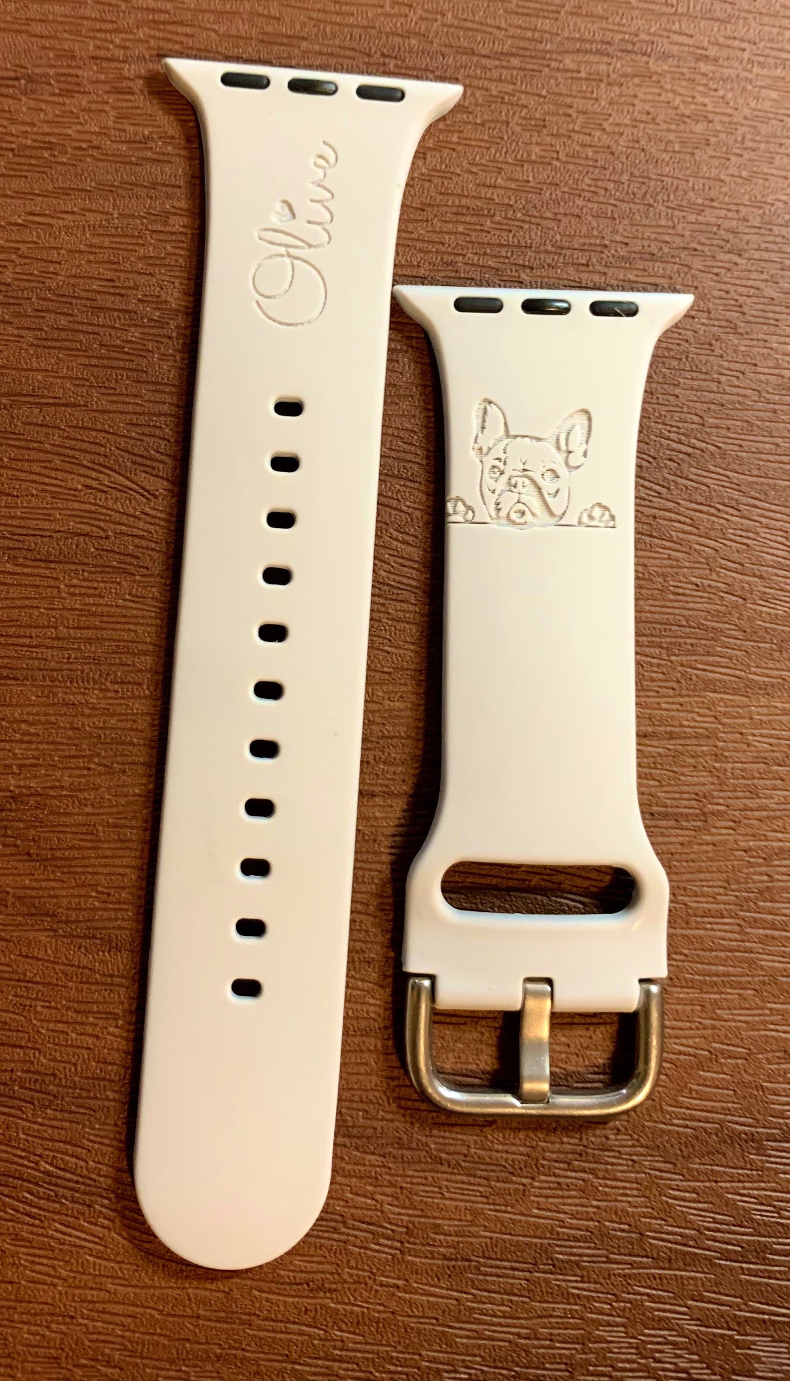 Engraved Watch Band Custom Silicone Watch Band Personalized Etsy.de