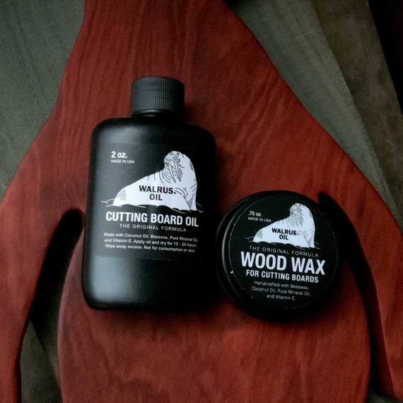 Walrus Oil Cutting Board Oil And Wax Etsy