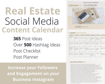 Real Estate Social Media Content | Real Estate Marketing | Social Media Ideas for Realtors | Realtor Branding | Custom Realtor Social Media