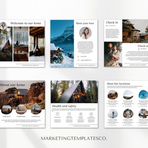 Airbnb Social Media Templates VRBO House Rental Marketing - Etsy