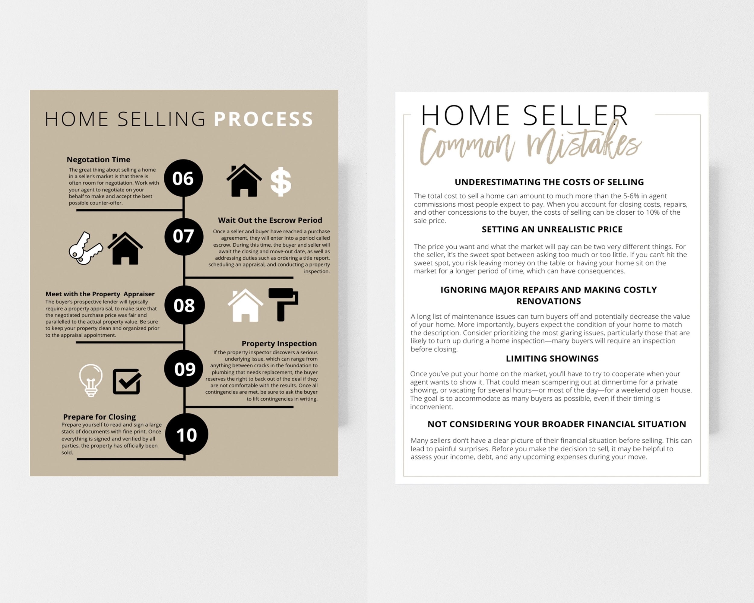Real Estate Sellers Guide Template