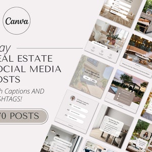 2024 May Real Estate Agent Social Media Post with Captions | Real Estate Instagram Post | Realtor Post | Real Estate Marketing Template |
