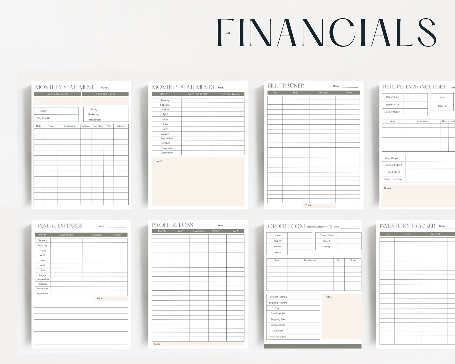 2022 Etsy Marketing Planner Goal Planner Etsy Shop Planner Etsy