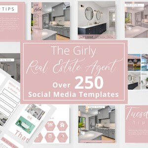 Real Estate Agent Social Media Posts | Realtor Branding | Real Estate Marketing | Real Estate Facebook Posts | Real Estate Instagram Posts