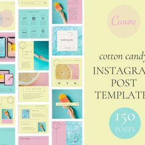 Instagram Post Templates | IG Engagement Post Templates | Instagram Growth | Social Media Marketing | Instagram Branding | Content Creator