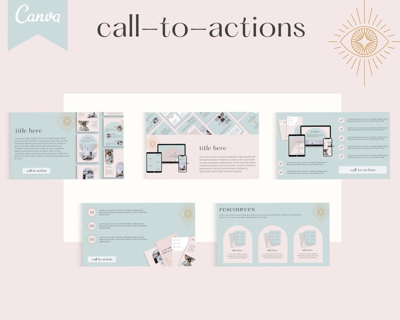 Mystic Slide Deck Templates Course Creator Template Etsy