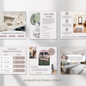 February Real Estate Agent Social Media Posts with Captions Real Estate Instagram Post Realtor Post Real Estate Marketing Template image 4