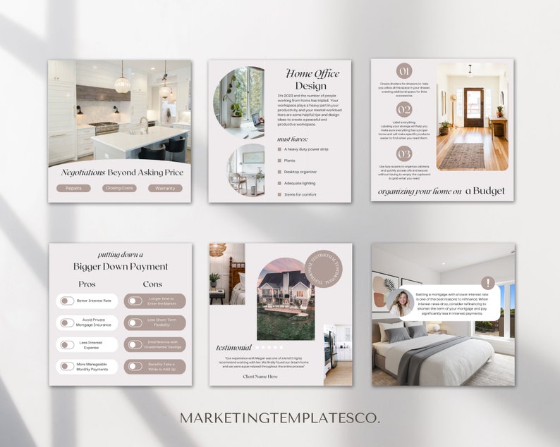 February Real Estate Agent Social Media Posts with Captions Real Estate Instagram Post Realtor Post Real Estate Marketing Template image 4