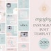 Instagram Post Templates | Wellness Social Media Post | Social Media | Instagram Post | Coaching Instagram Post | Content Creator | Branding 