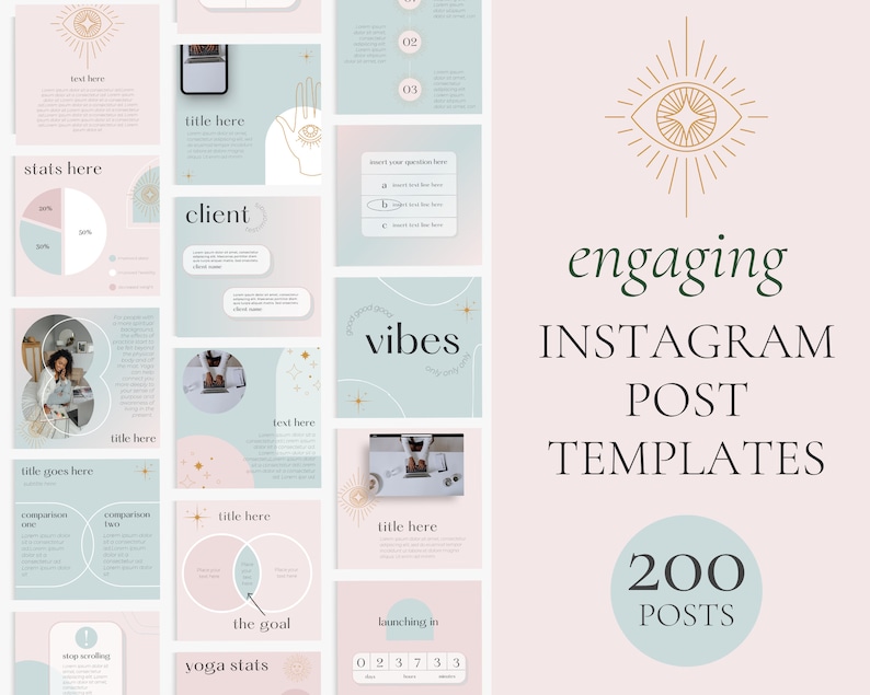 Instagram Post Templates | Wellness Social Media Post | Social Media | Instagram Post | Coaching Instagram Post | Content Creator | Branding 