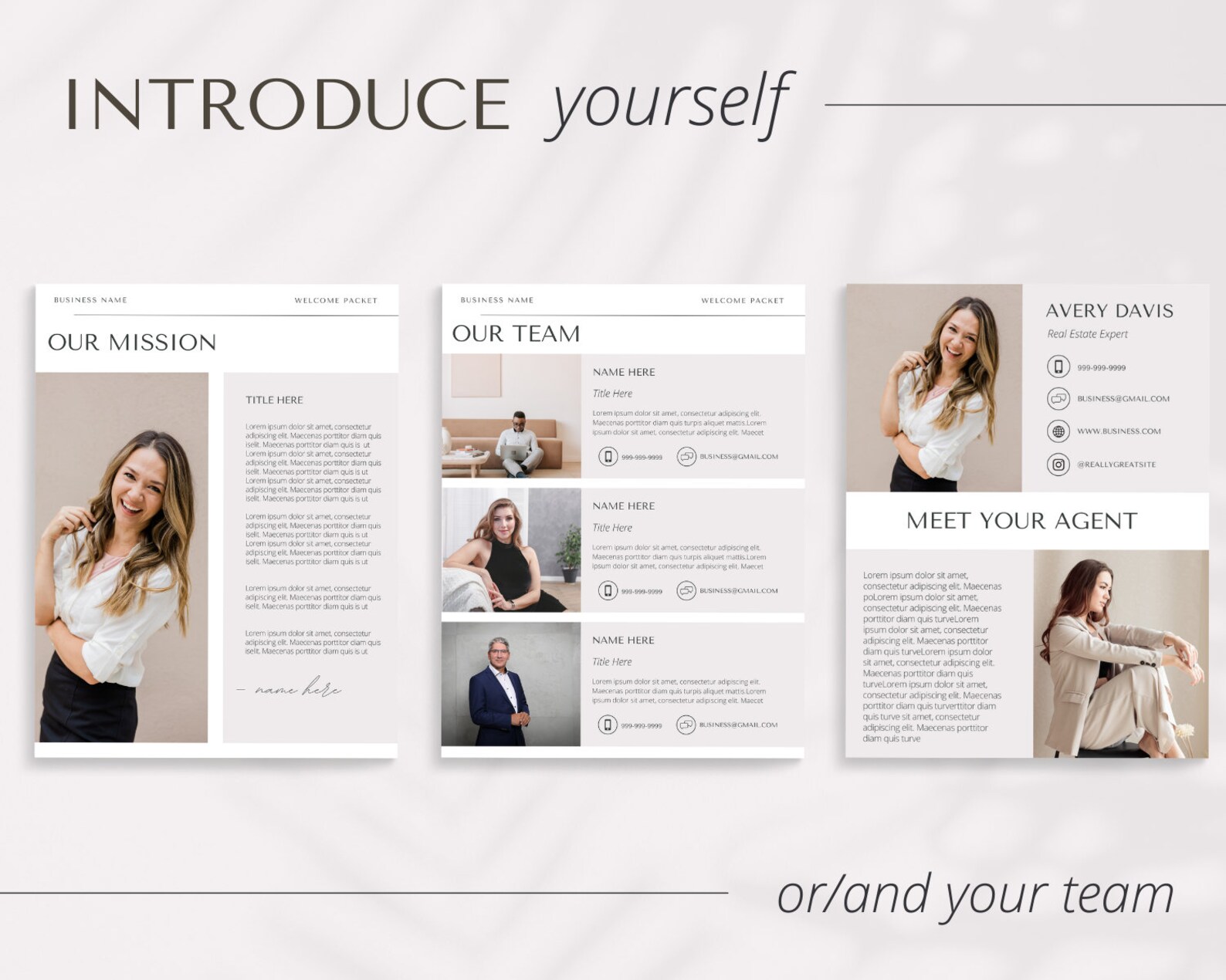 Real Estate Buyers Packet Real Estate Buyers Presentation - Etsy