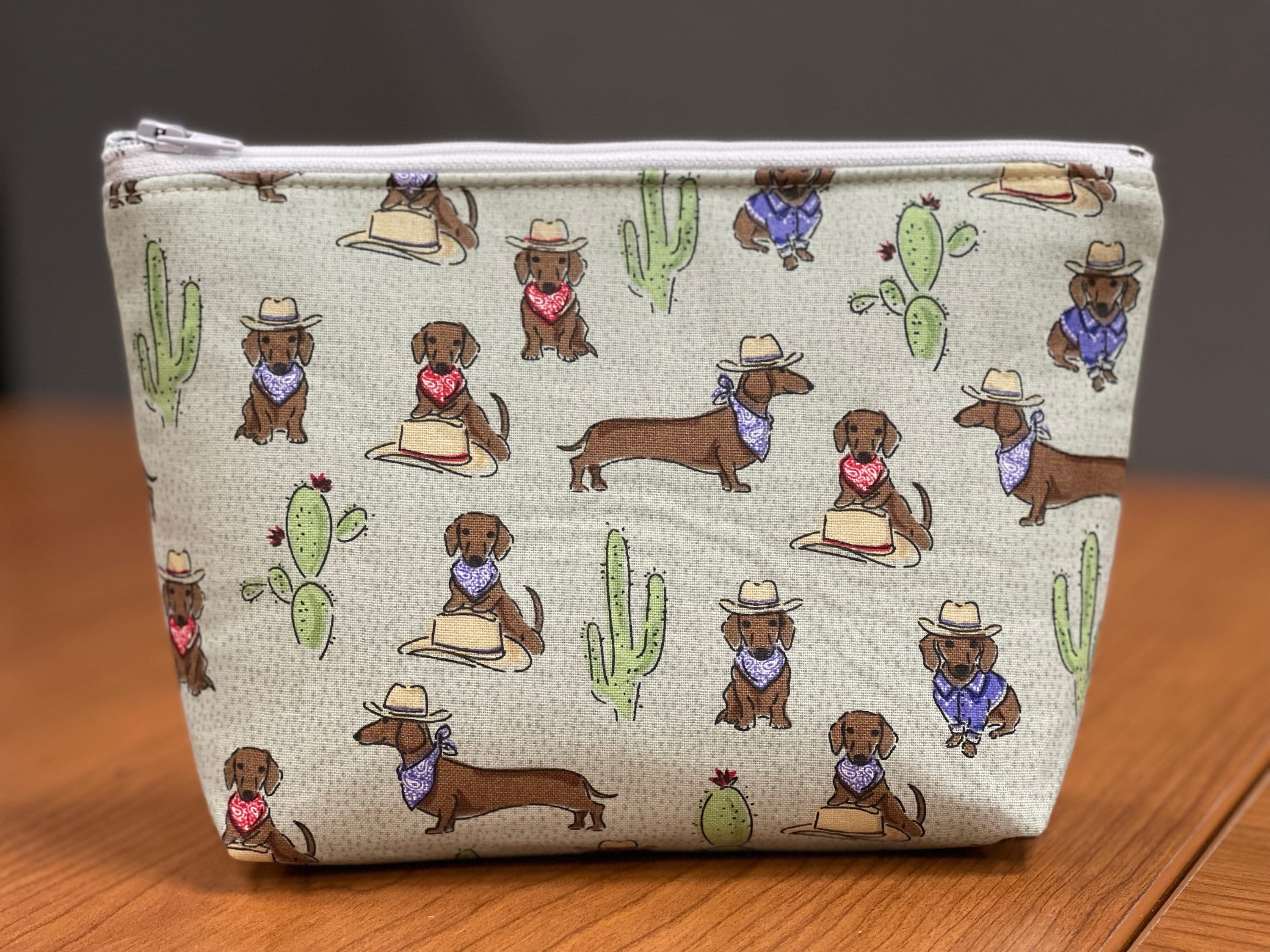 Sausage Dog Dachshund Zipped Coin Purse - Folksy