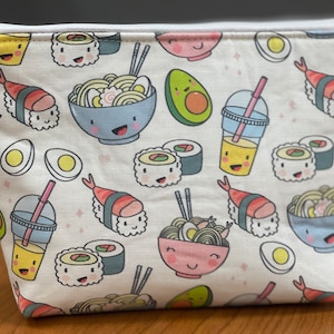 Makeup/Storage Bag - Kawaii Food