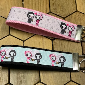 Toki-Doki Adios and Ciao Ciao Kawaii Wristlet Key Fobs