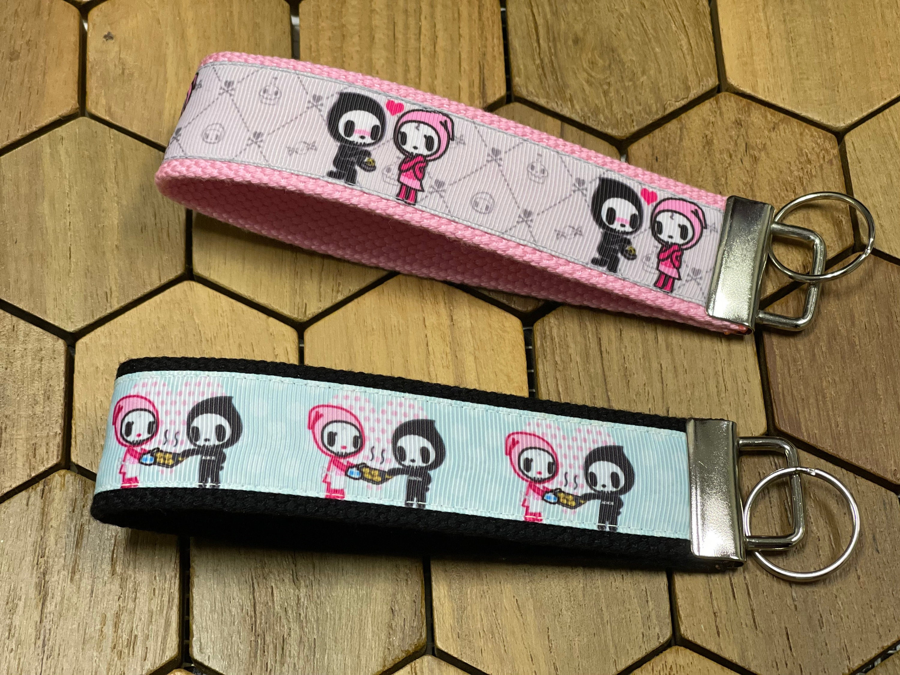 Toki-doki Adios and Ciao Ciao Kawaii Wristlet Key Fobs - Etsy