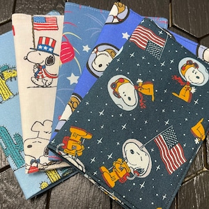 Spike and Snoopy Vaccination Card and Passport Holders