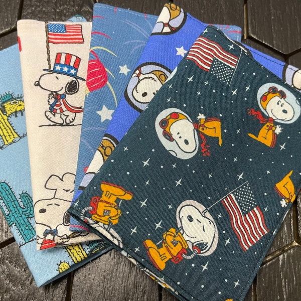 Spike and Snoopy Vaccination Card and Passport Holders