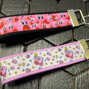 Kirby Wristlet Key Fobs