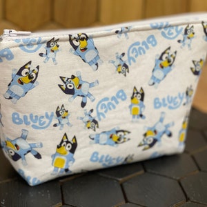 Makeup/Storage Bag - Blue Heeler Dog Makeup Bag