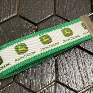 John Deere Wristlet Key Fob