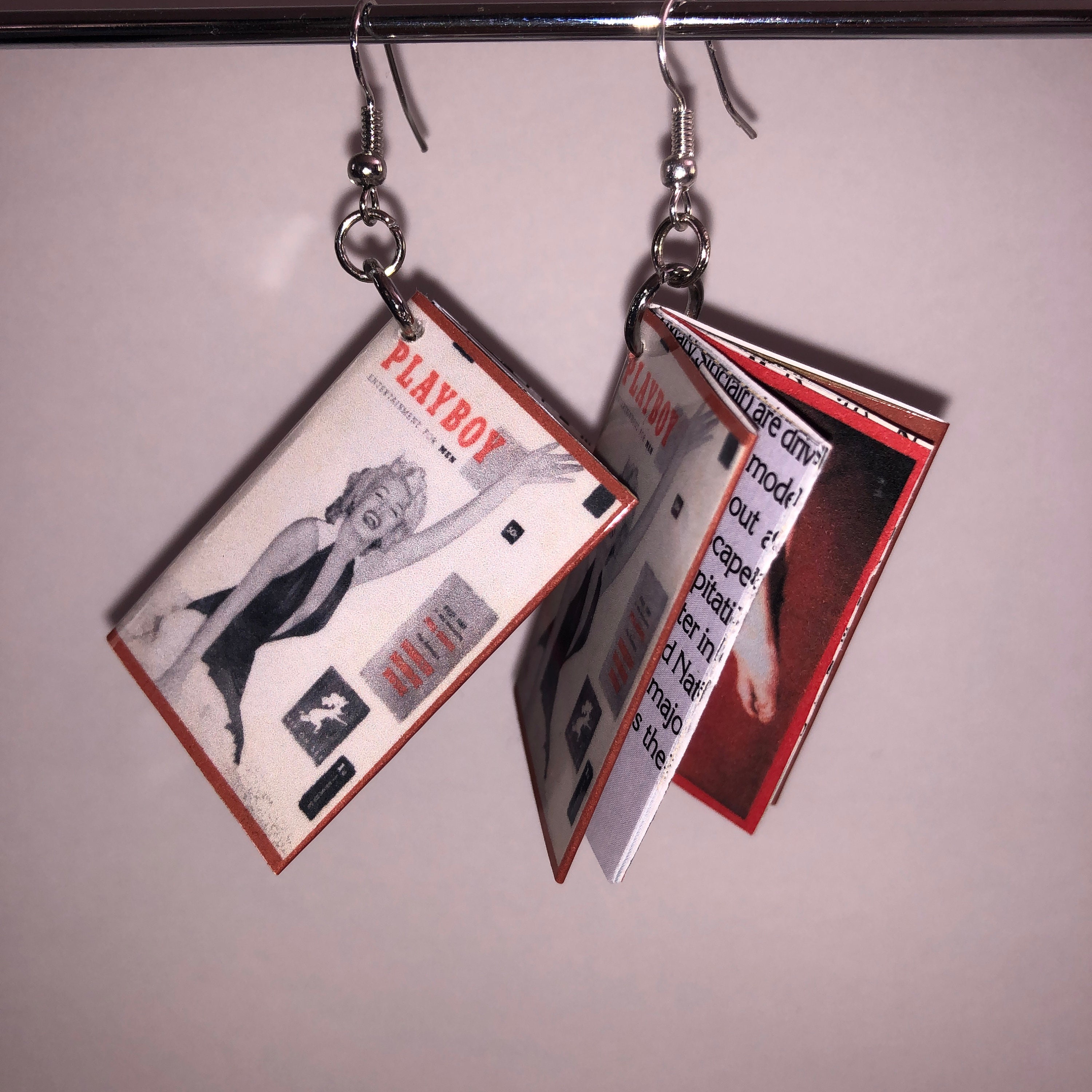 ピアス MEDM x PLAYBOY Money Lucky Earrings jewelry R unisexual Playboy Earrings for Men - Etsy