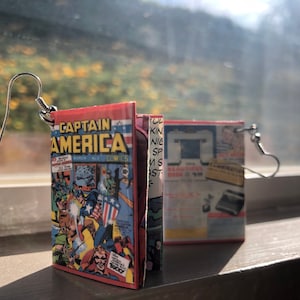 Boucles d’oreilles de star de la bande dessinée !