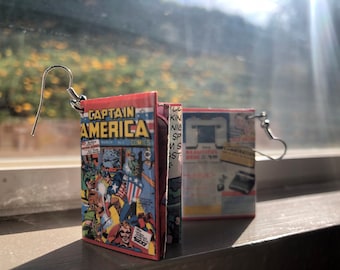 Comic-Star spangled Ohrringe!