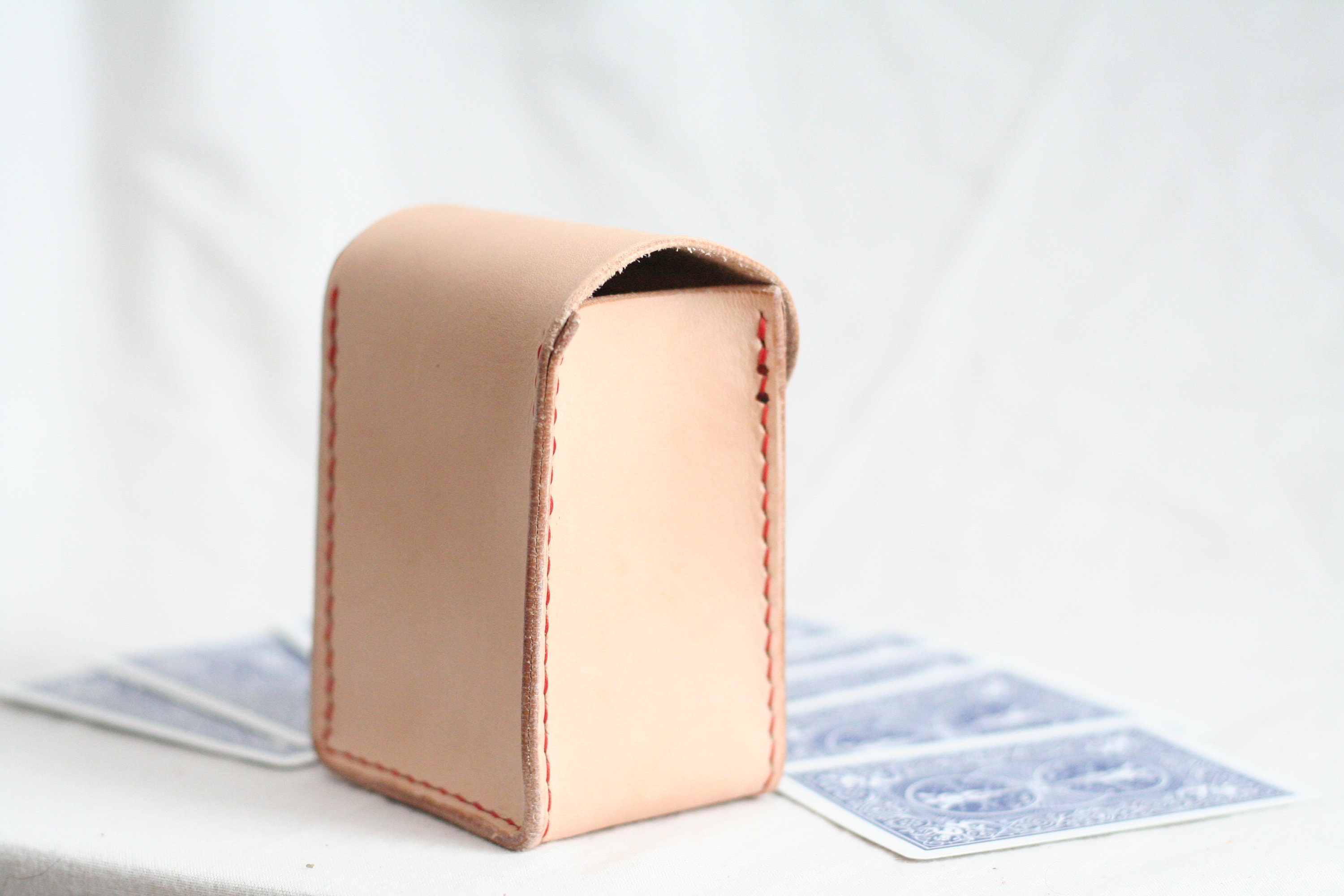 Double Deck Playing Card Box Fits Standard Size Playing Etsy