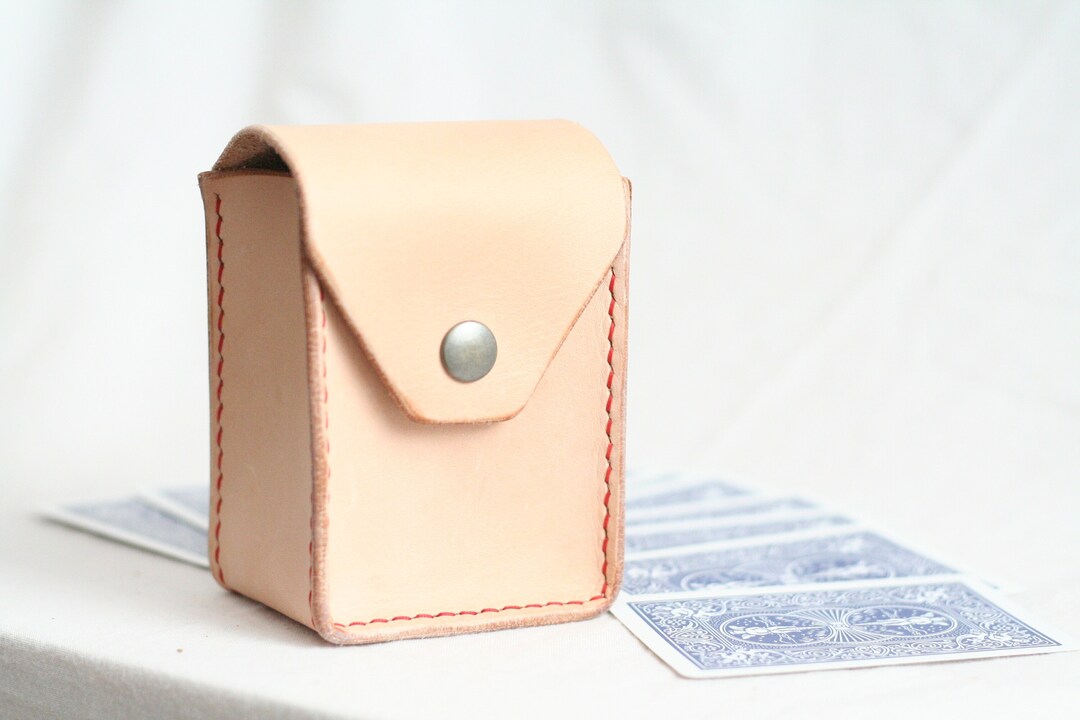 Double Deck Playing Card Box Fits Standard Size Playing Etsy