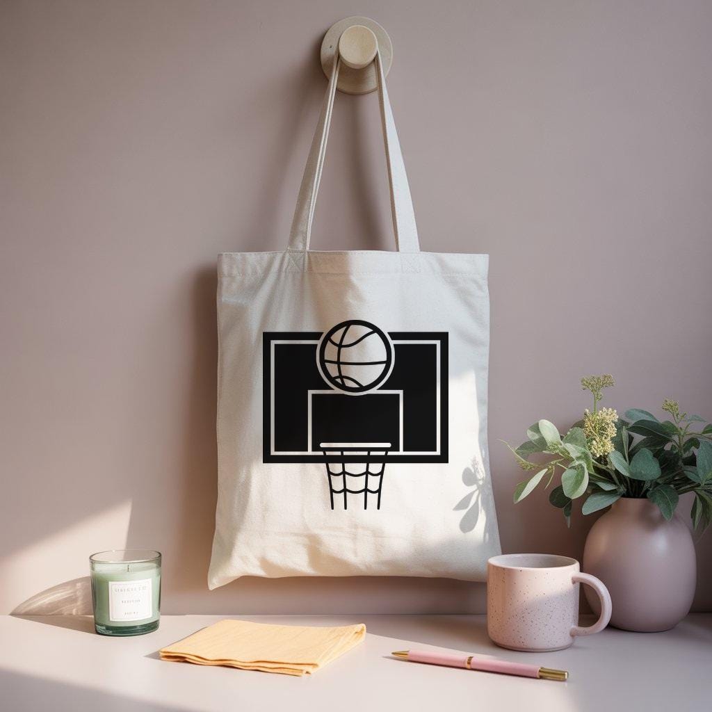Basketball Hoop Silhouette SVG PNG DXF Pdf – Slam Dunk Icon for Cricut ...