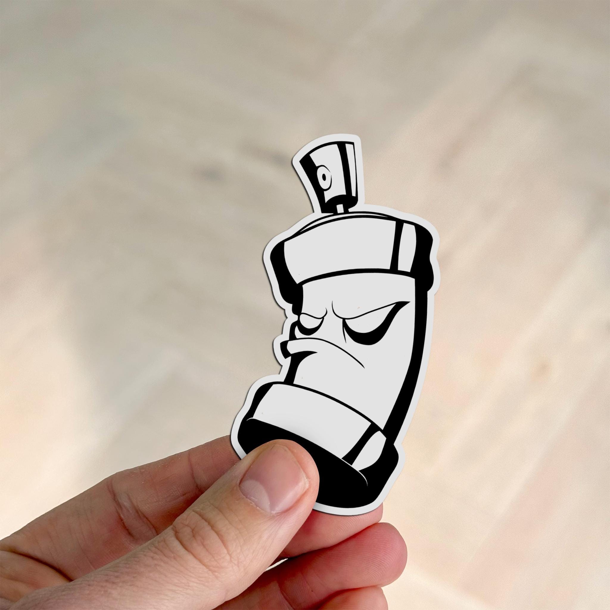 Spray Can Svg Dxf Png Eps Pdf – Graffiti Silhouette Cut File Cricut ...