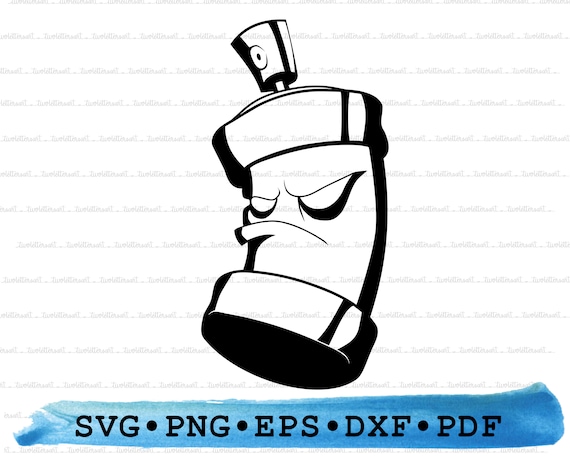 Spray Can Svg Spraycan Silhouette Graffiti Spray Paint - Etsy