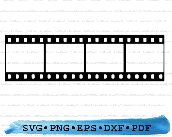 Buy Film Strip Silhouette Film Strip Svg Movie Clipart Hollywood  Scrapbooking File Celluloid Digital Download Dxf Svg Png Cricut Outline  Vector Online in India - Etsy