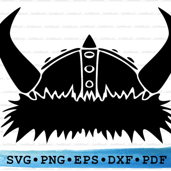 Viking Helmet Svg , Viking Hat Silhouette, Viking Horns Cricut Transparent Outline Vector DXF EPS PDF Png clipart printable Decor Instant