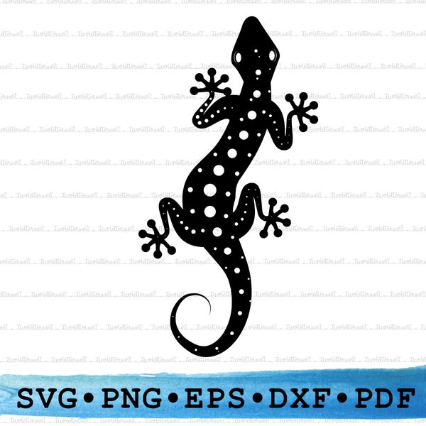 Gecko Silhouette, Gecko Svg, Gecko png, Gecko Cut File, Gecko svg, Lizard Silhouette, Lizard Png, aboriginal art, PNG DXF EPS pdf