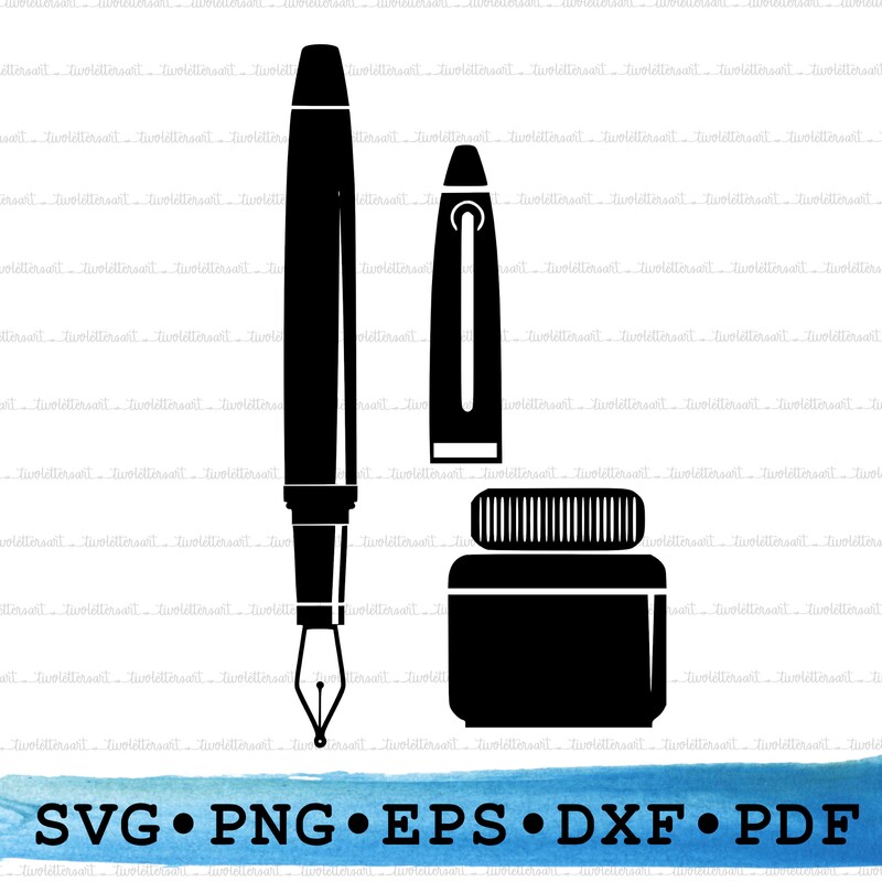 Ink Pen Svg - Etsy