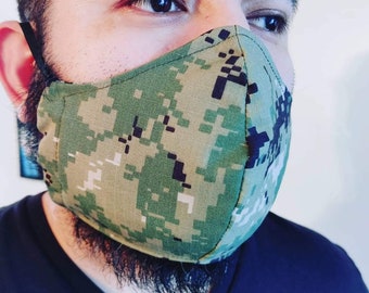 US Navy NWU III face mask. Ready to ship.