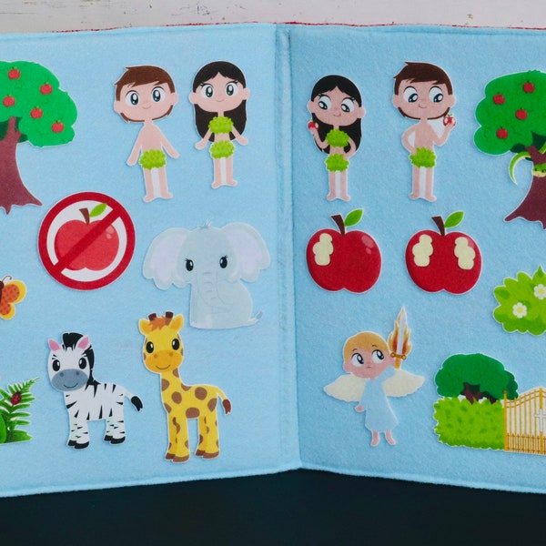 Old Testament Bible Characters for Felt Board Etsy