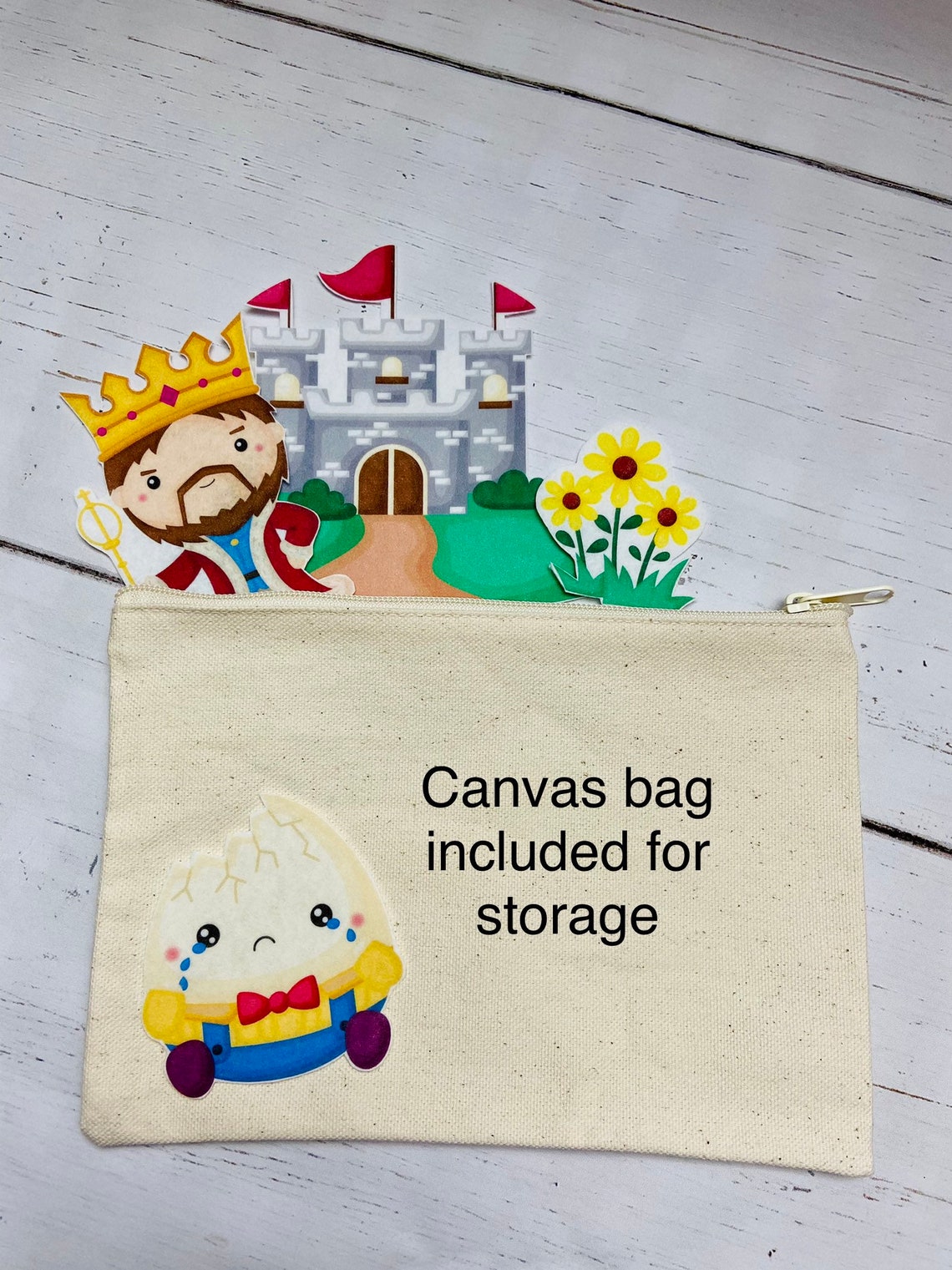 Humpty Dumpty Sat on a Wall Felt Story Flannel Board Etsy