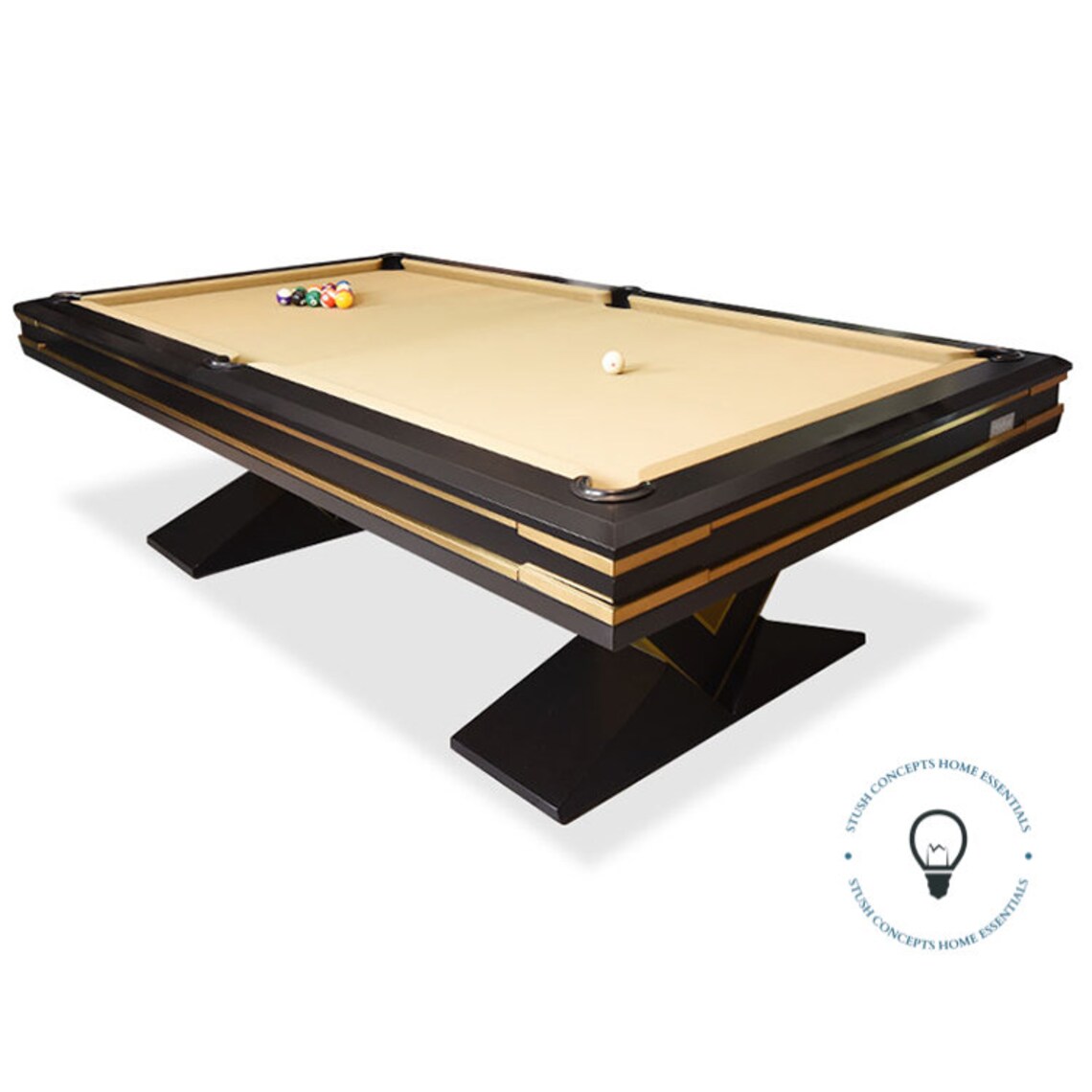 SC V Style Pool Table Modern Pool Table - Etsy