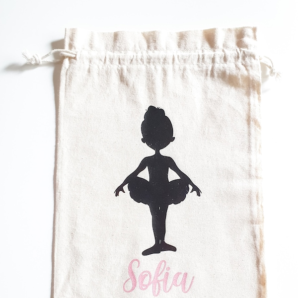 Ballet Shoe Bag Personalised/Dance Shoe Bag