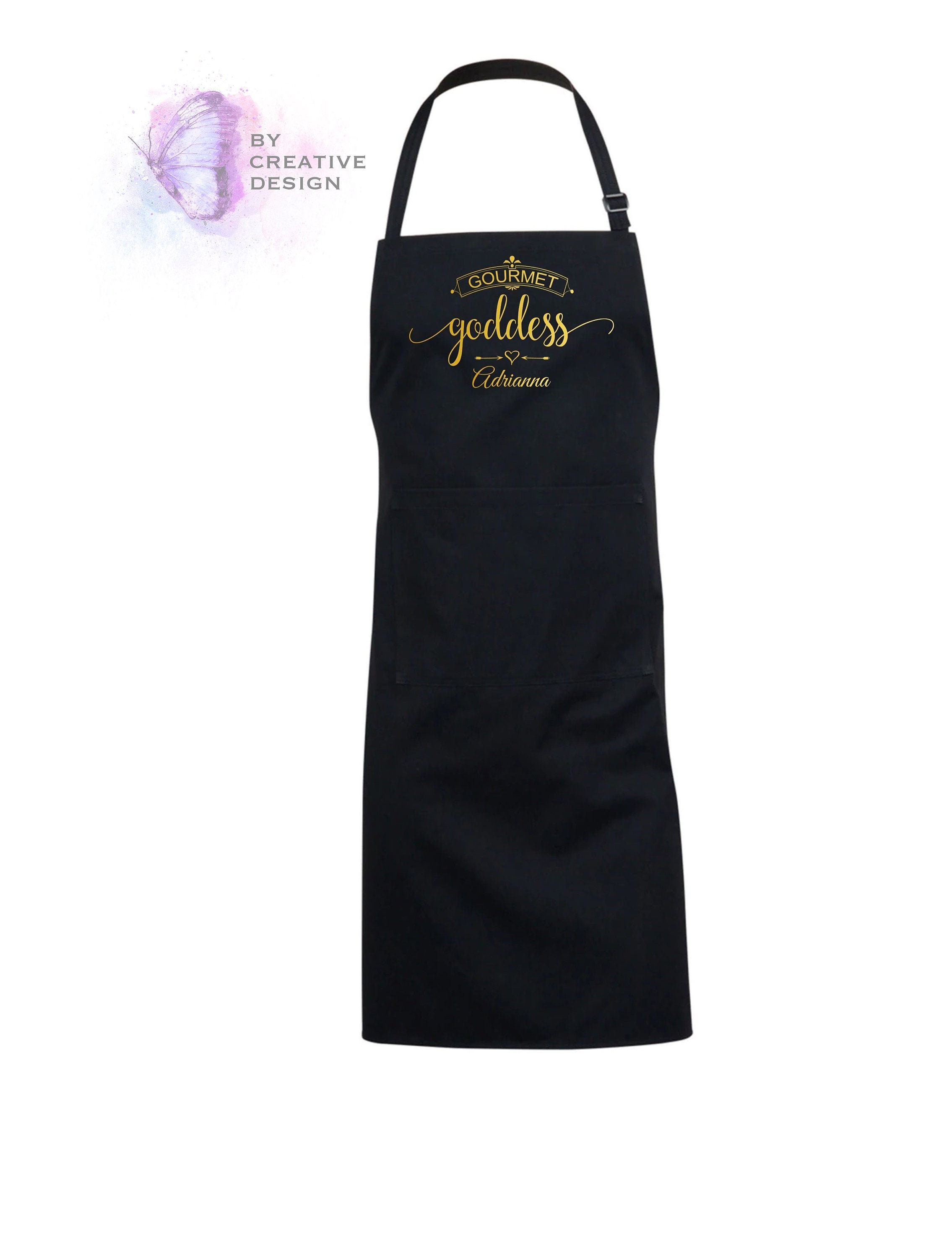 Gourmet Goddess Personalised Apron/Apron for Mum/Apron for Her/Gifts