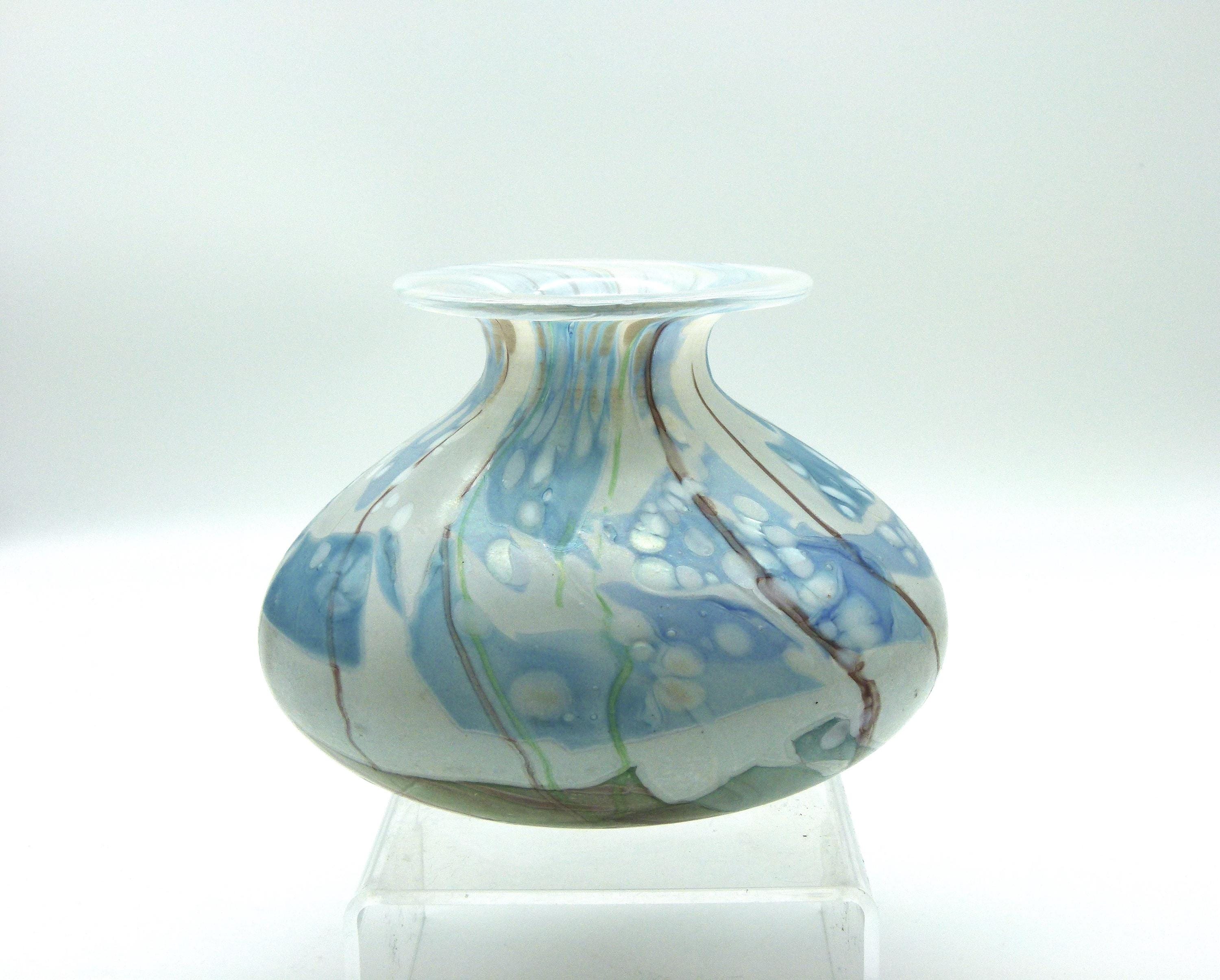◇ Isle of wight studio glass 花瓶 ビンテージ ◇ ◇ Isle of wight