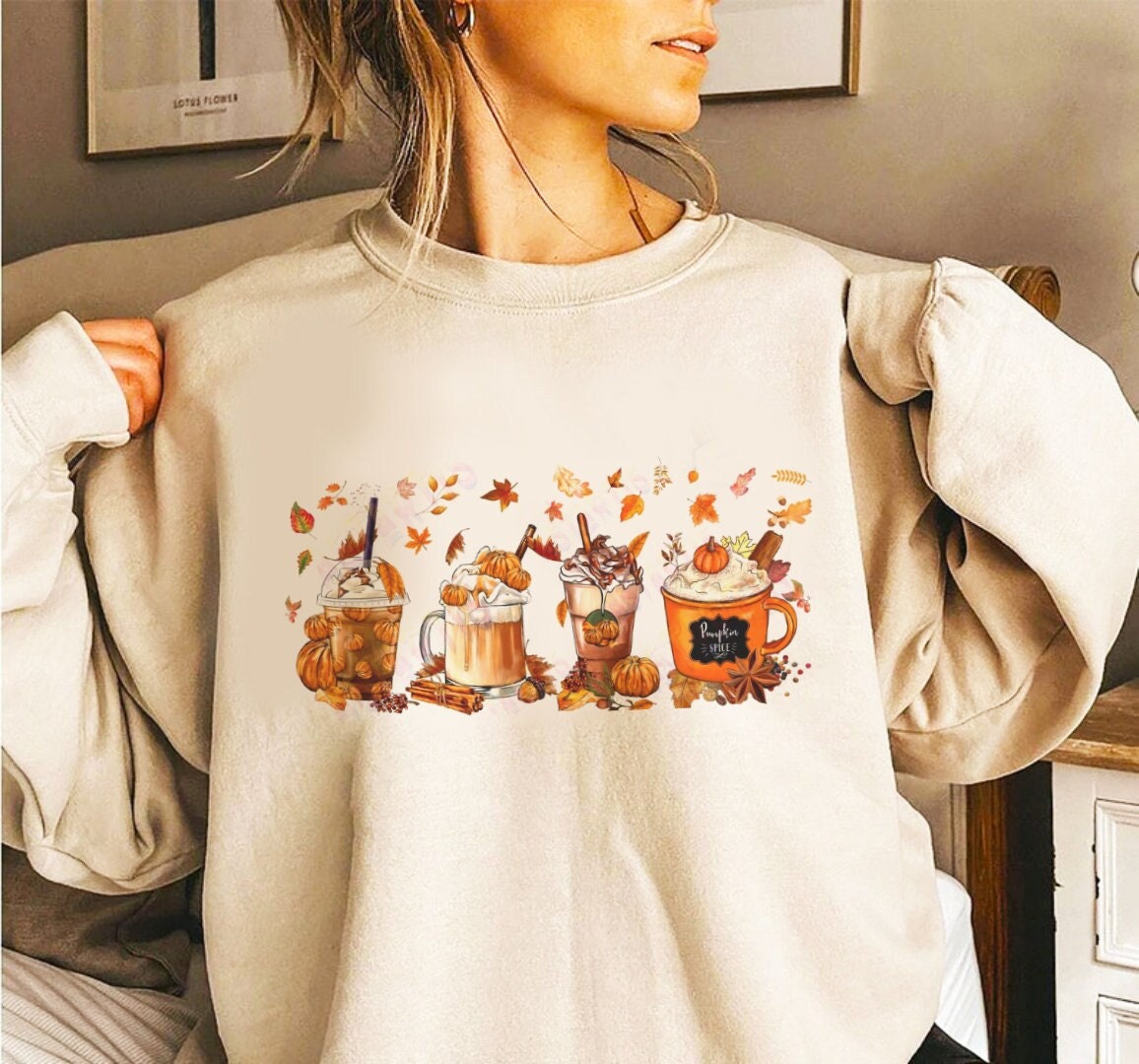 Pumpkin spice sweatshirt shop
