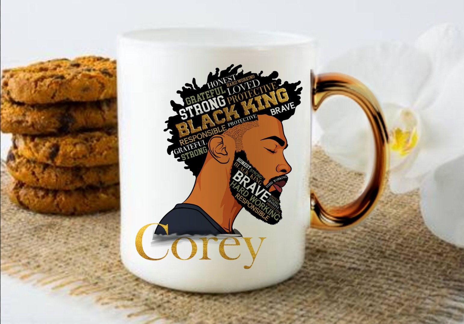 black men kissing Coffee Mug for Sale by yeeyeeinthechat